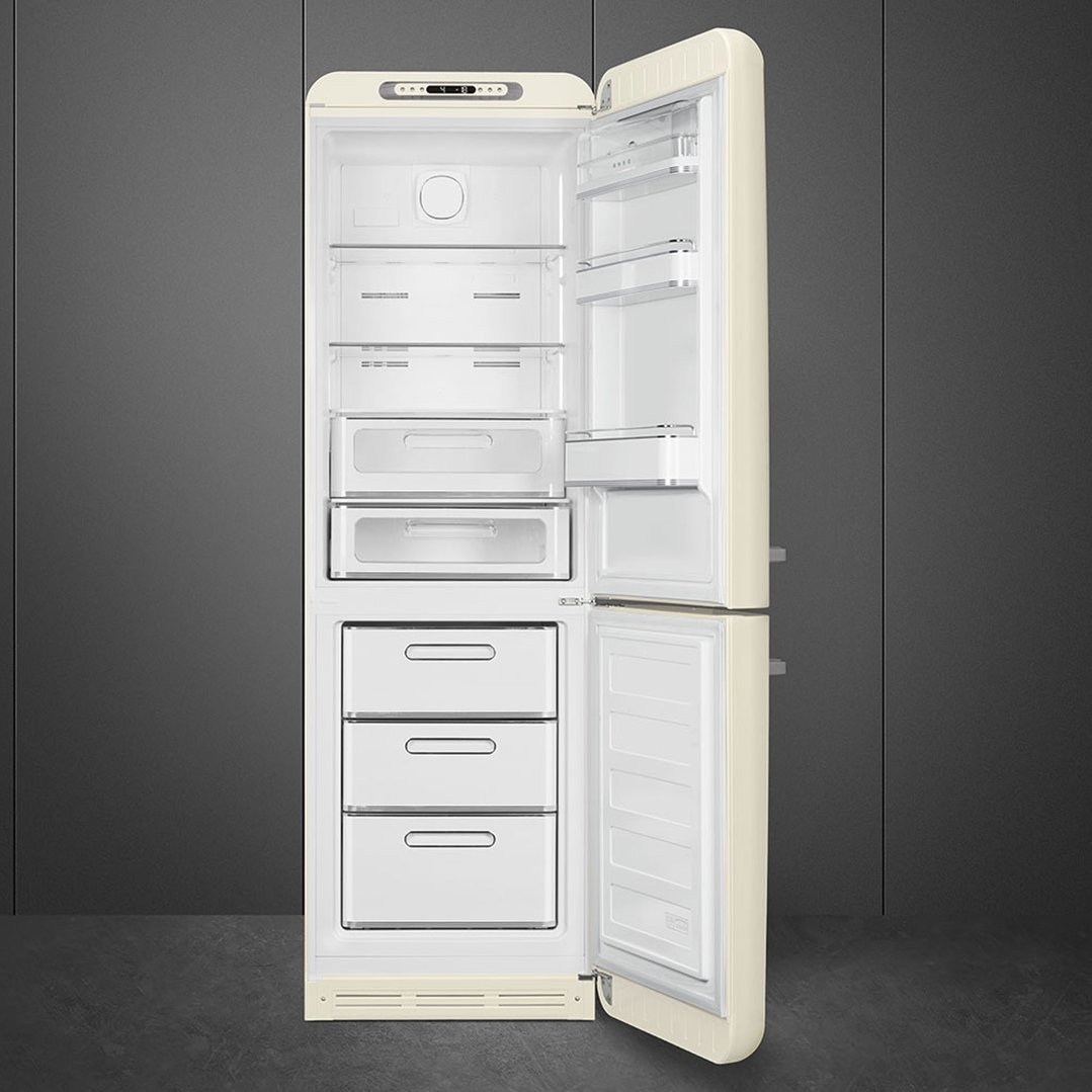 Smeg FAB 32 50’S Style Retro Refrigerator, Right Hand - Cream FAB32RCR5AU