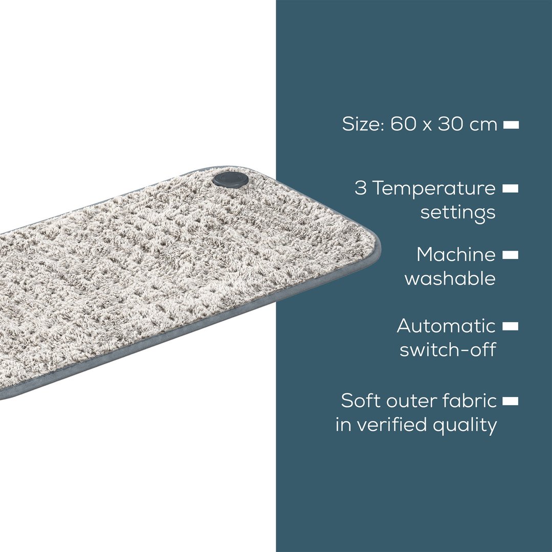 Beurer XXL Nordic Heating Pad Grey HK126
