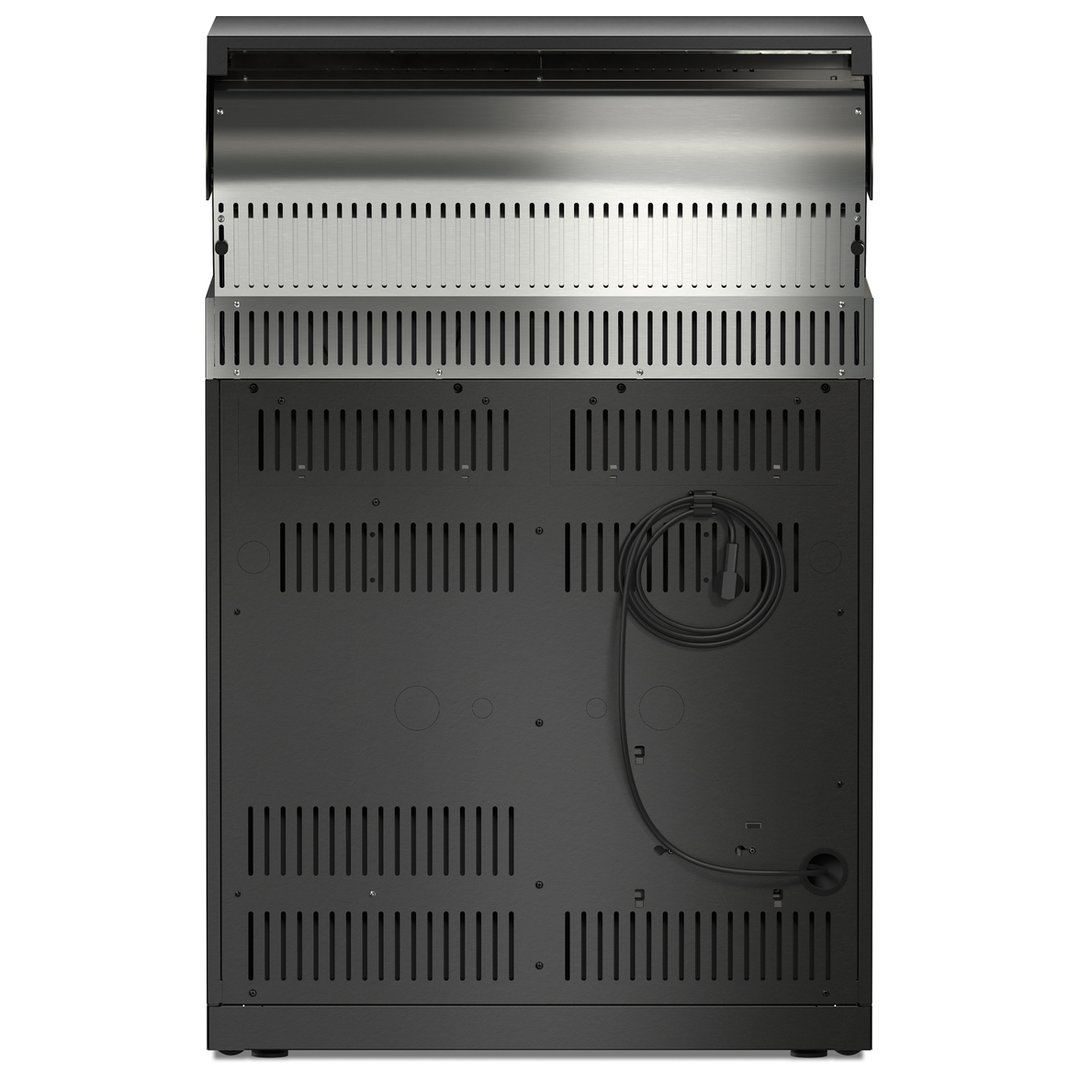 Miele Fire Pro L 4-Burner Outdoor BBQ with Shelves 13151290