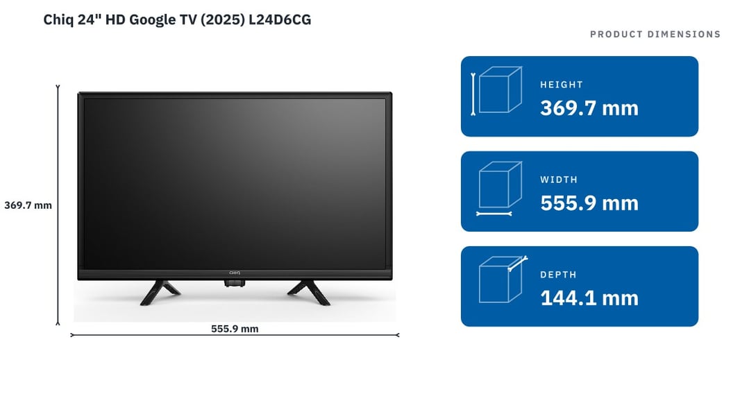 Chiq 24 inch HD Google TV - | Bing Lee - Bing Lee