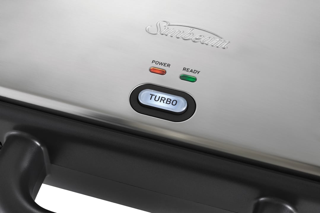 Sunbeam 2 Slice Turbo Crunch Toastie Maker GRM2100SS