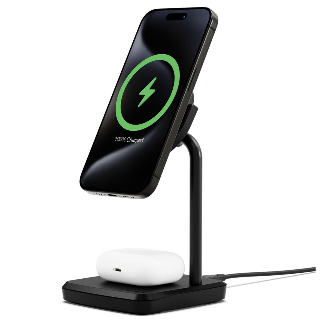 Cygnett 2-in-1 Magnetic 15W Wireless Charger CY5067BUNCP