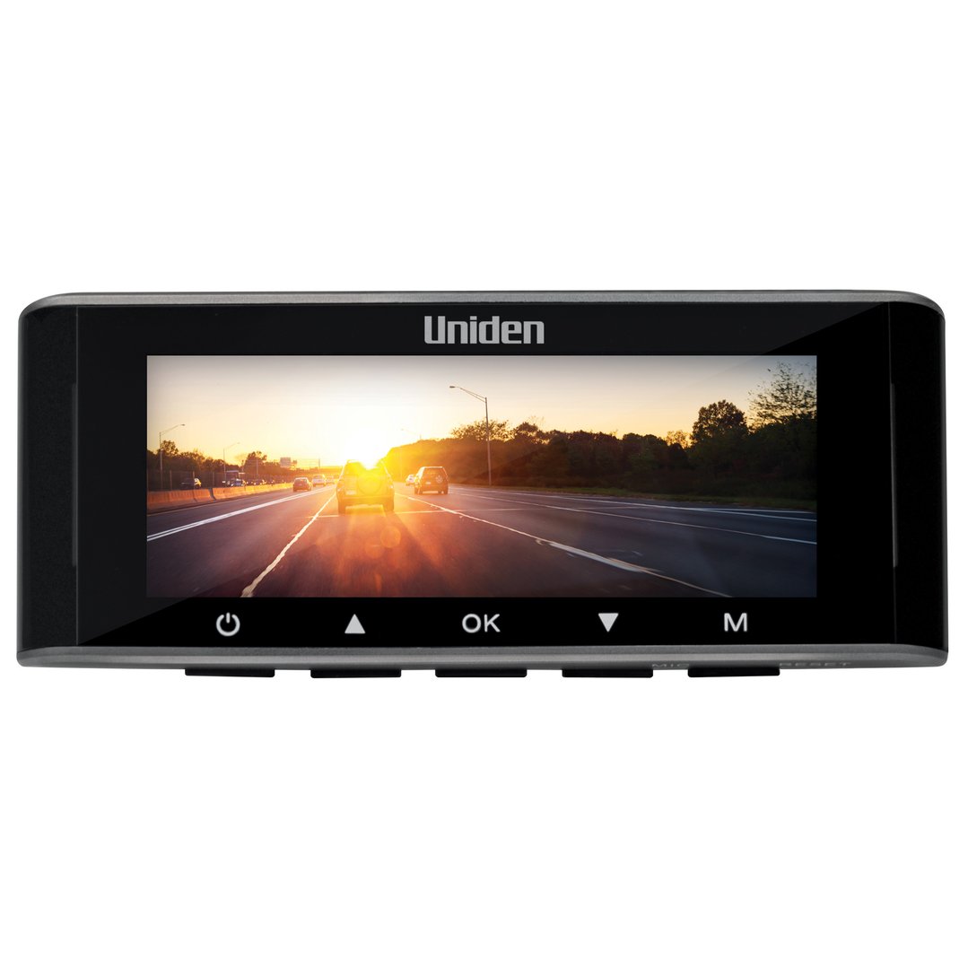 Uniden 4K Smart Dash Cam with FULL HD Rear View Camera and 3.16” Wide Angle LCD IGOCAM90R