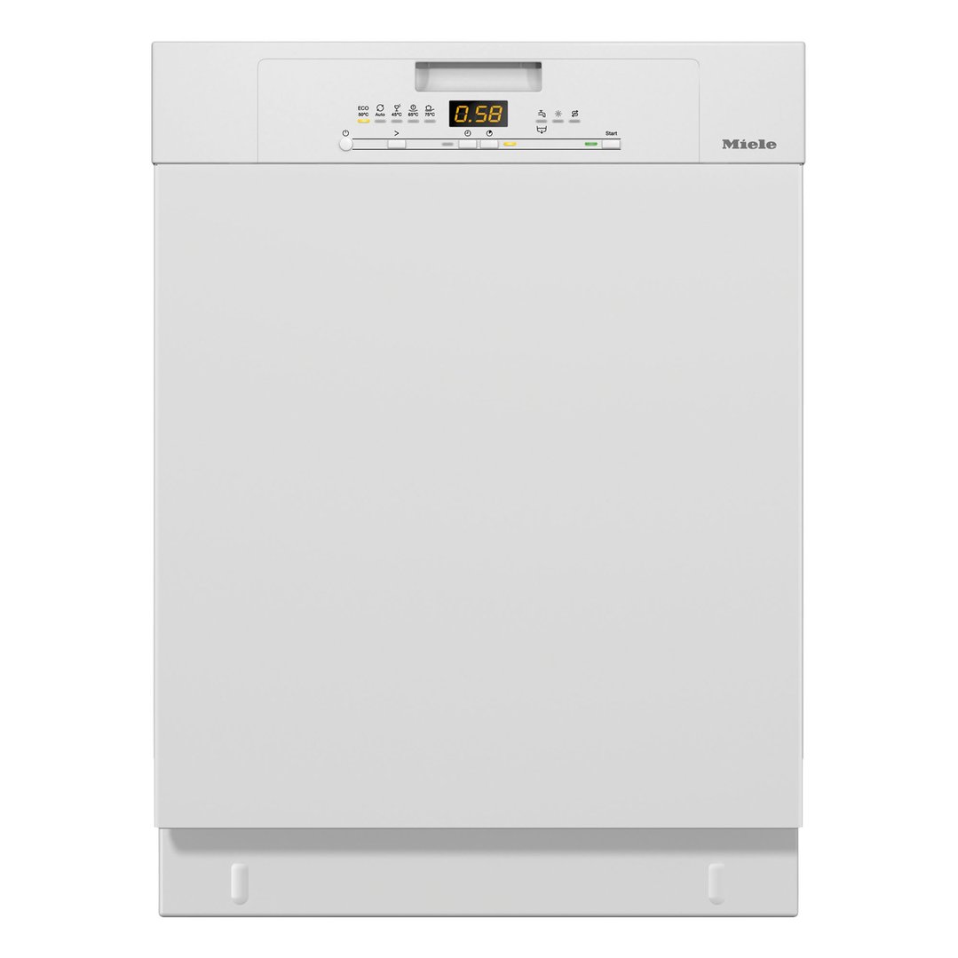 Miele 60cm Built-Under Dishwasher with QuickPowerWash Brilliant White G5000SCUBRWS
