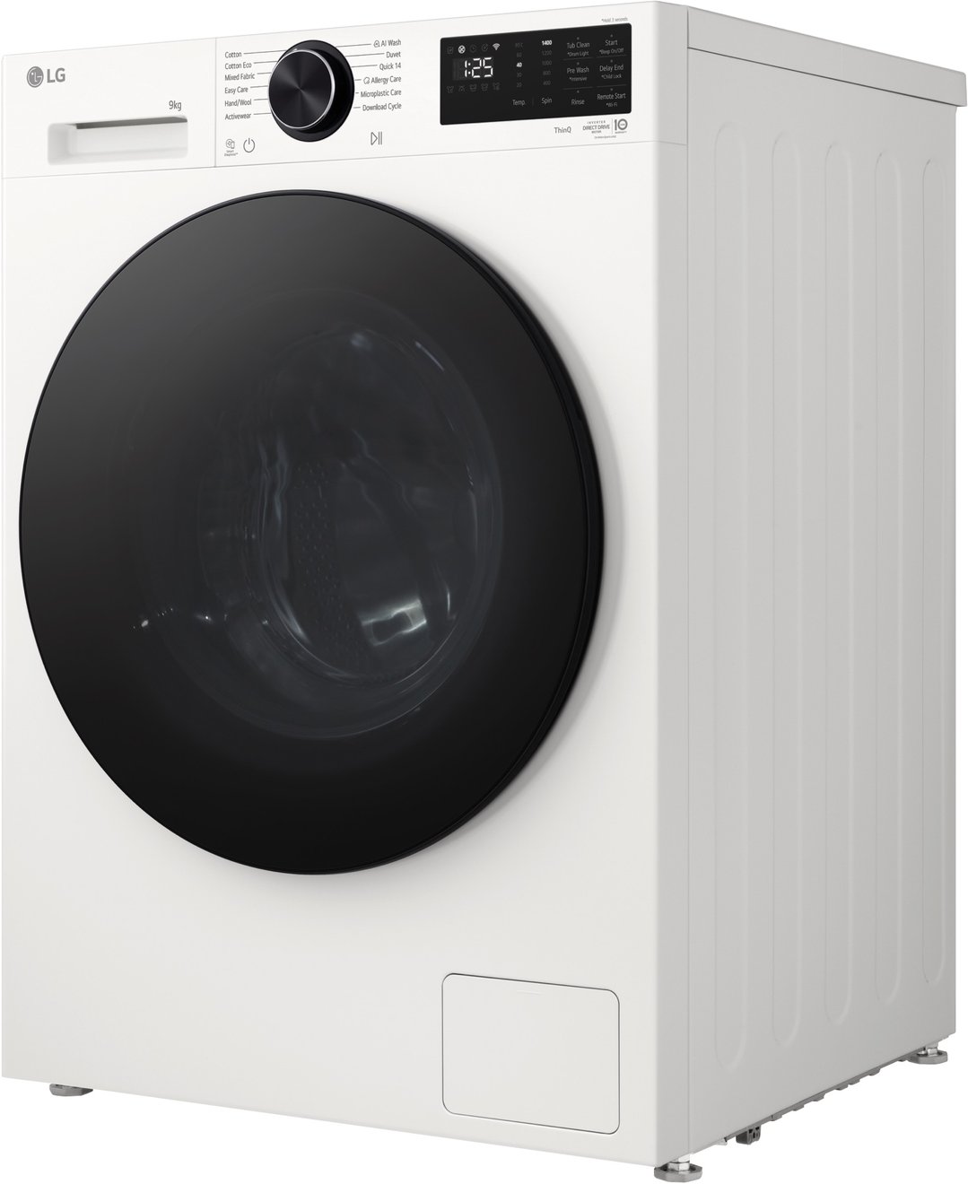LG 9kg Series 3 Front Load Washer - AI Wash - White WX3-1409W