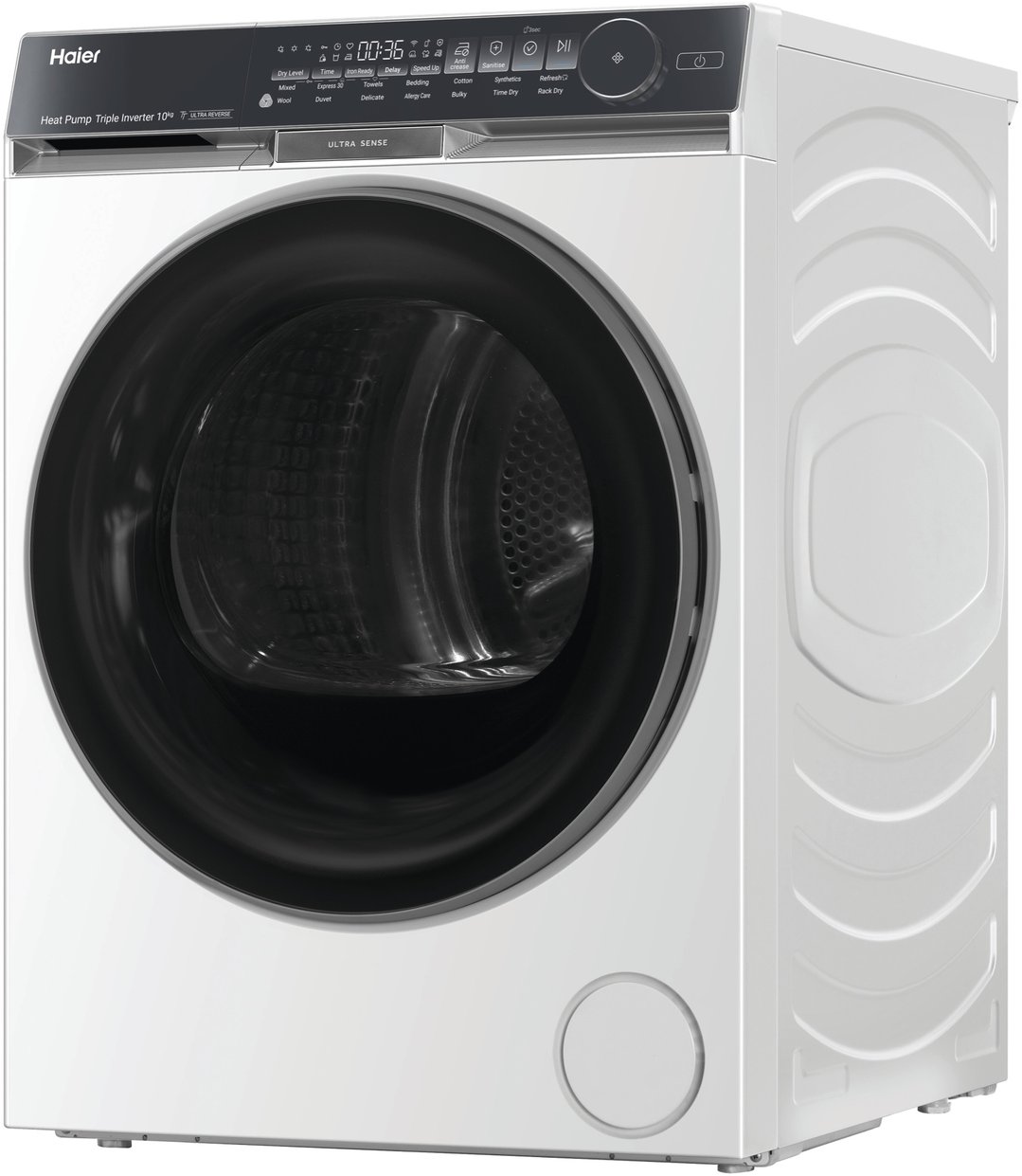 Haier 10kg 500 Series White Heat Pump Dryer HDHP10DW1