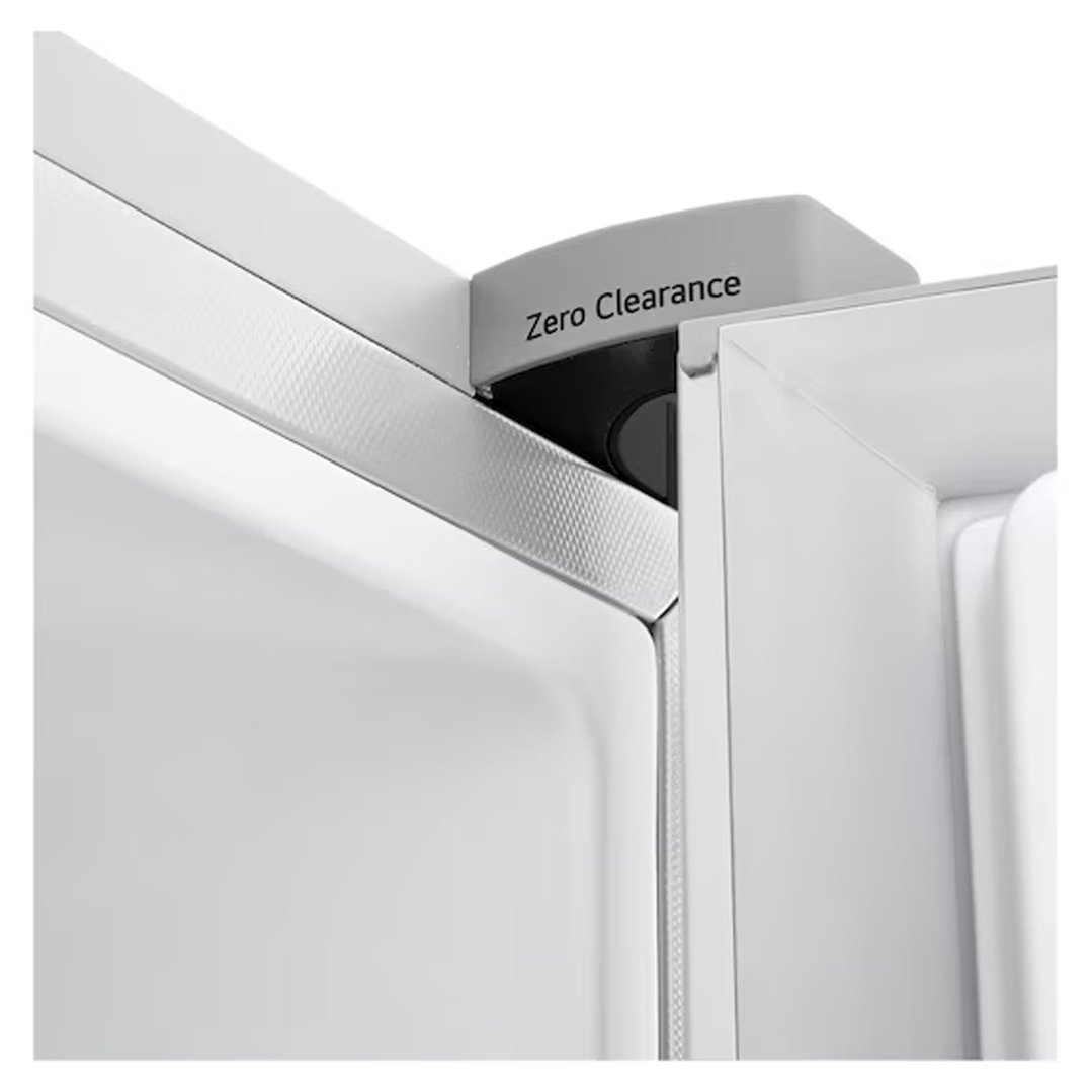 LG 436L Bottom Mount Fridge - Matte White GB-B400MW