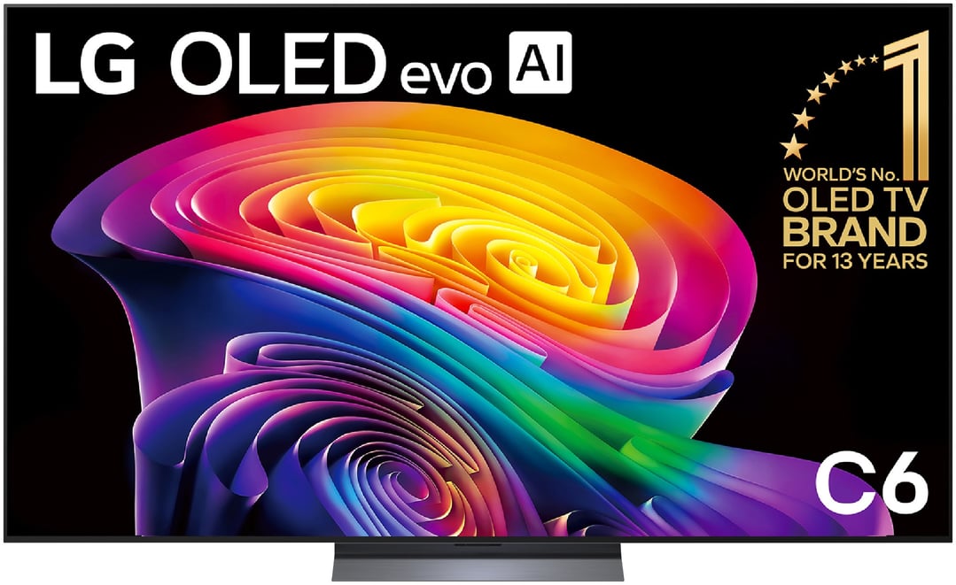 LG 77" OLEDC6 EVO AI 4K Smart TV 2026 OLED77C6PSA