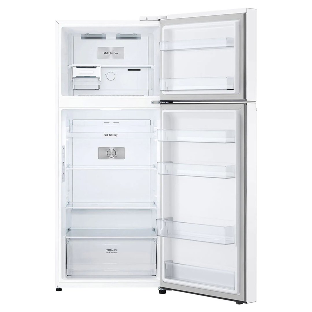 LG 375L Top Mount Fridge in White Finish GT-5W