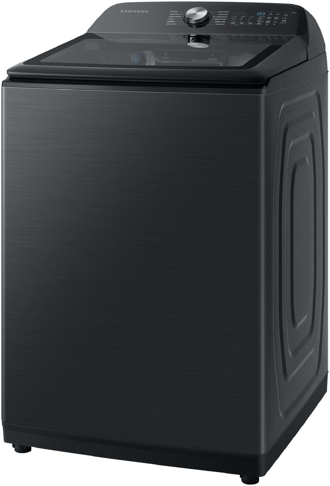 Samsung 12kg Top Load Washer - Black WA12A8376GV