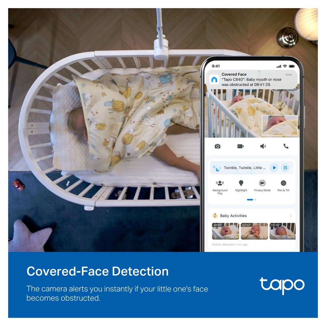 tp-link Dual-Lens Smart Baby Camera TAPO-C840