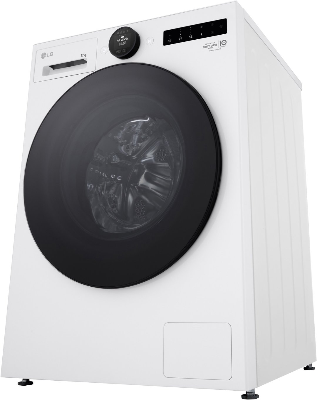 LG 12kg Series 9 Front Load Washer White - Steam+ WX9-1412W