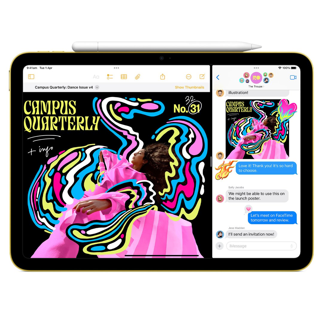 Apple 11" iPad Wi-Fi 128GB - Blue MD4A4X/A