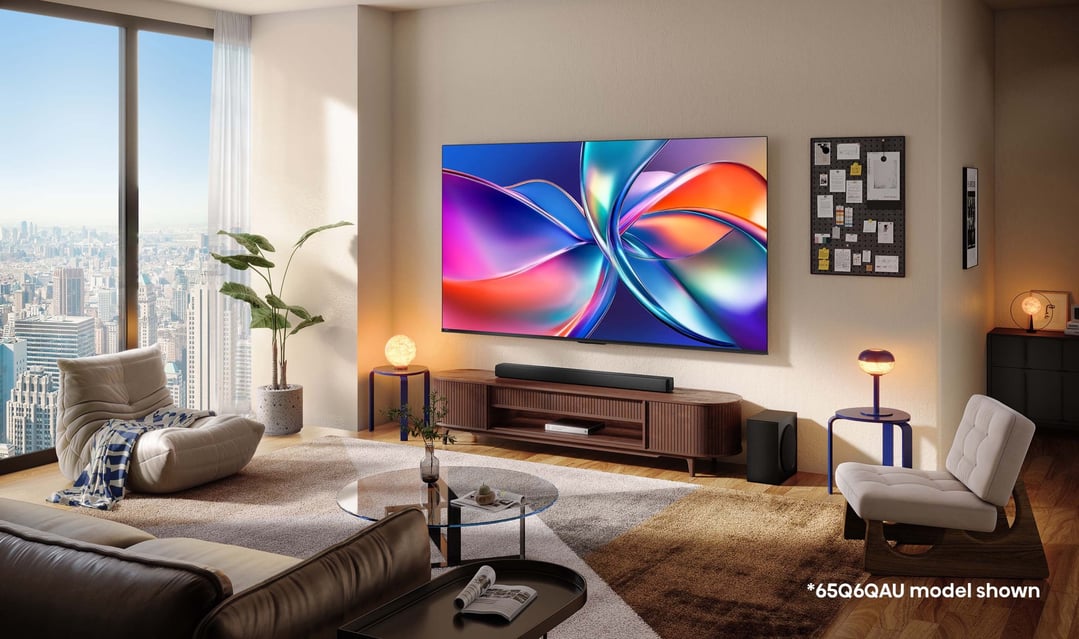 Hisense 75" Q6QAU 4K QLED Smart TV (2025) 75Q6QAU