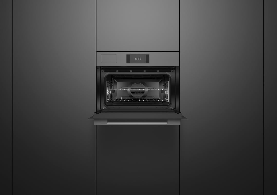Fisher & Paykel 60cm Minimal Compact Combi-Steam Oven, Grey OS60NAMVTG5