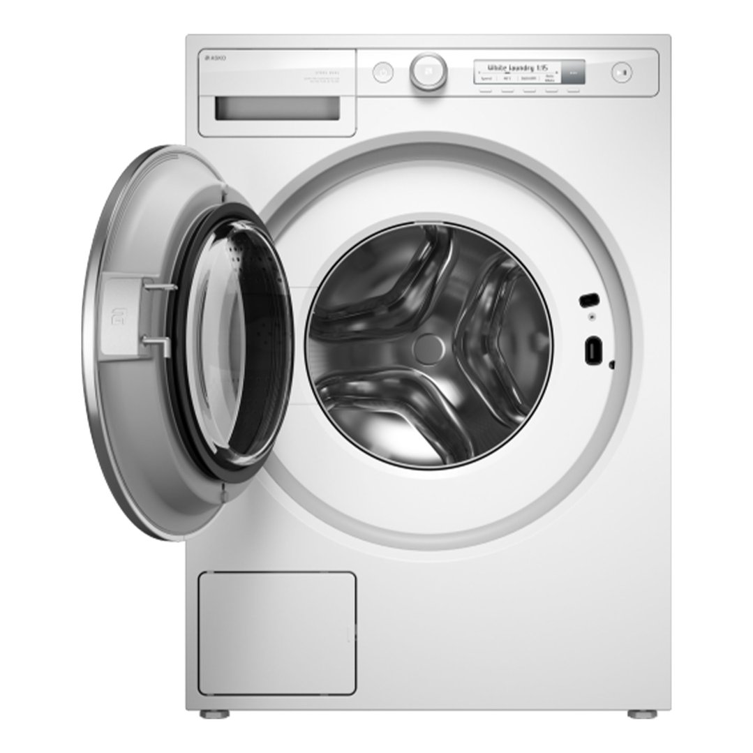 ASKO 8kg Logic Steel Seal™ Front Load Washing Machine - White W3086CWAU
