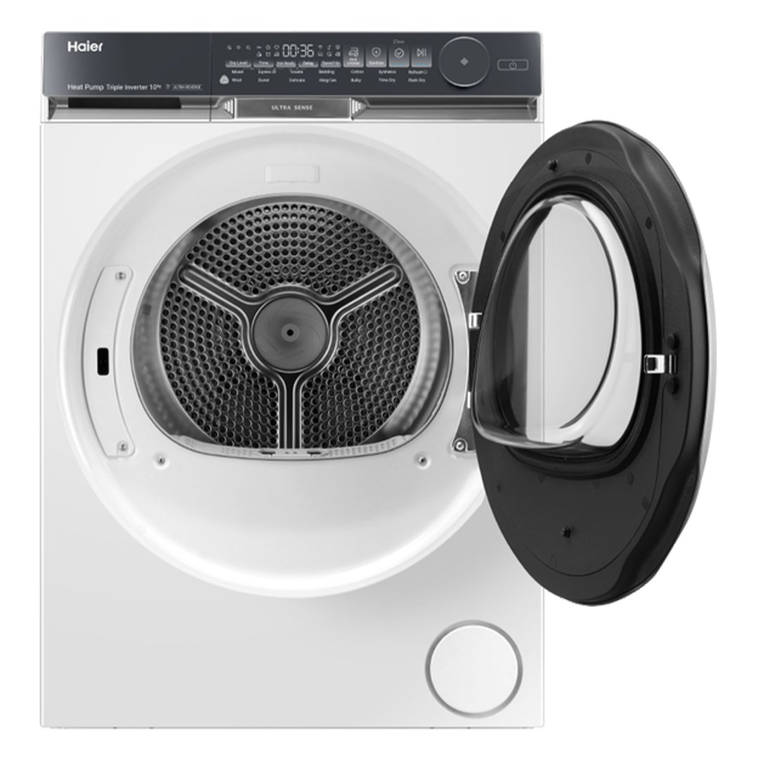 Haier 10kg 500 Series White Heat Pump Dryer HDHP10DW1