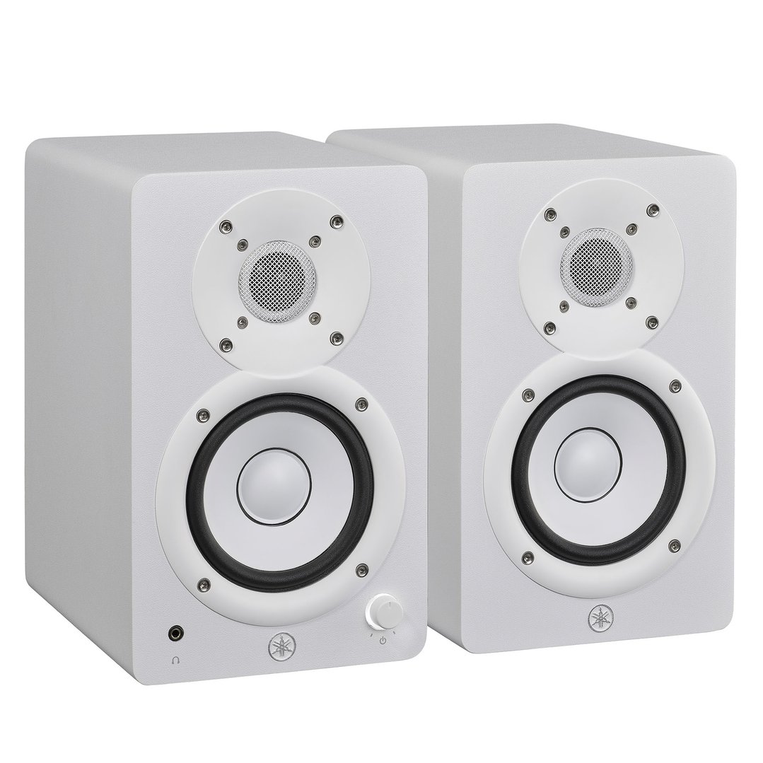 Yamaha HS4 Studio Monitor Speakers - White HS4W