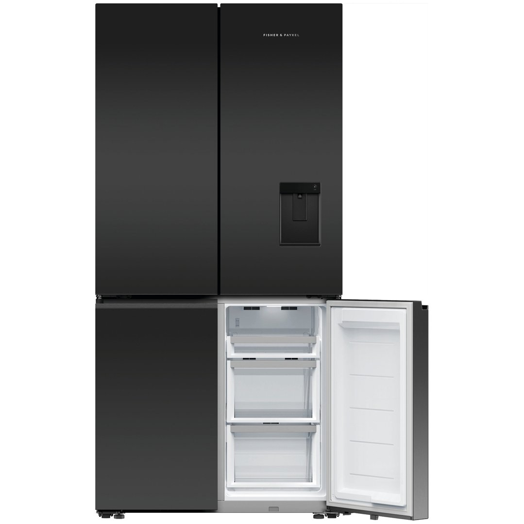 Fisher & Paykel 690L Series 7 Quad Door Refrigerator Freezer, Ice & Water RF730QZUVB1