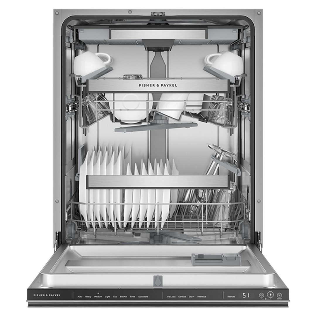 Fisher & Paykel Series 9 Contemporary Tall Built-under Dishwasher DW60UNT4X2