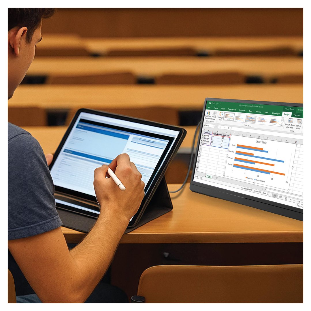 Laser 15.6” Portable Monitor PC-15PTMB-209