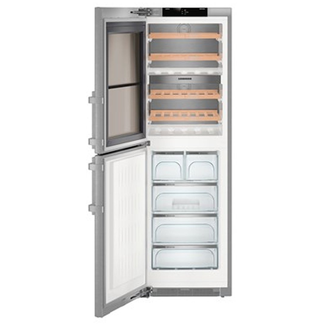 Liebherr 327L Freestanding Freezer and Wine Cellar - Left Hinged SWTNES4265LHH