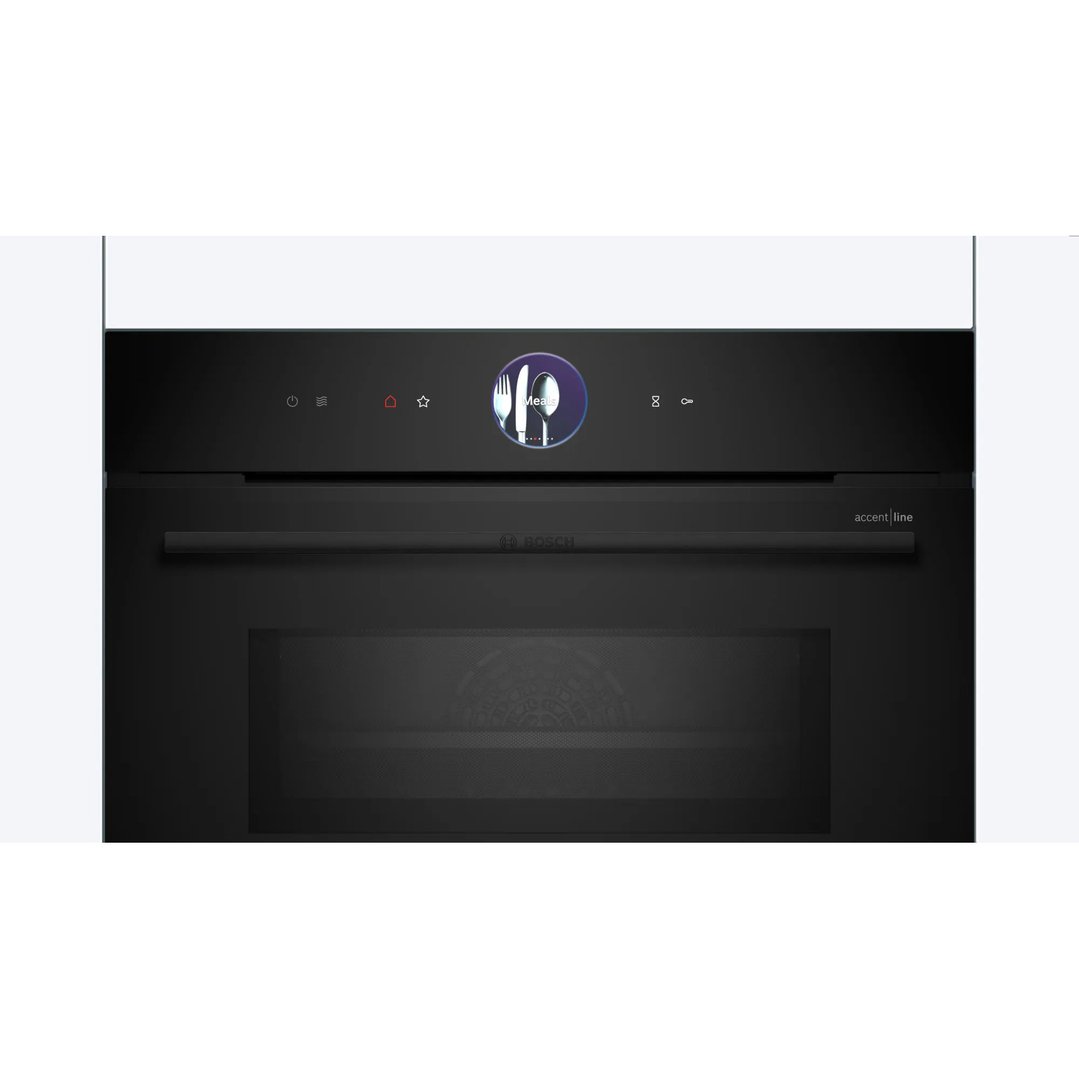 Bosch 60cm Accentline Compact Combination Oven with Microwave TFT