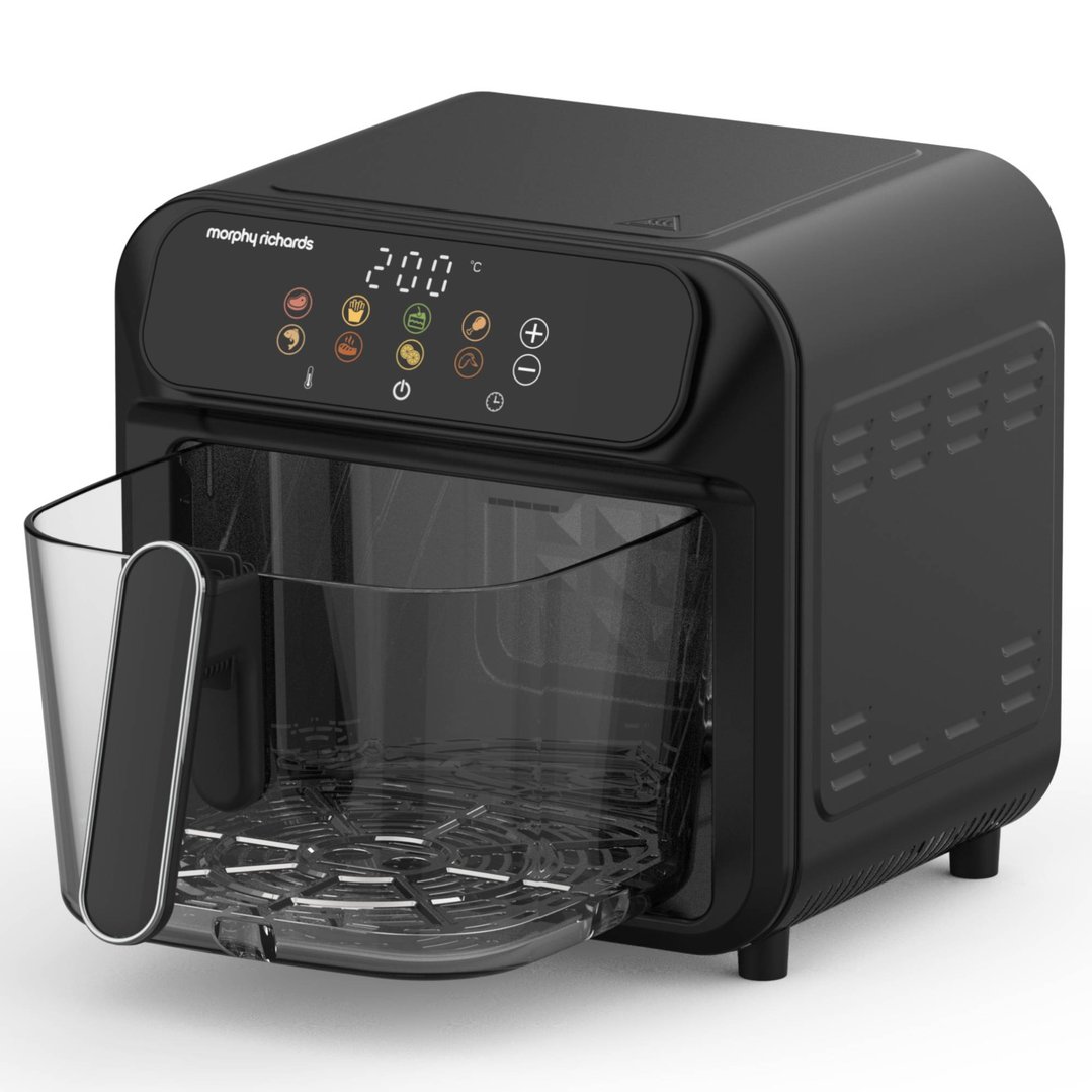 Morphy Richards Digital 5.5L Glass Bowl Air Fryer MRAFG55BK