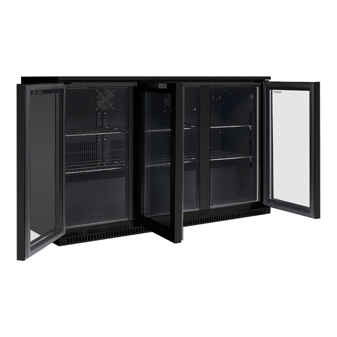 Husky 307L Alfresco Triple Door Chiller in Black ALFC3BK840ELB