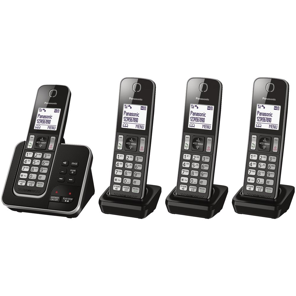 Panasonic Digital Cordless Phone System KXTGD324ALB