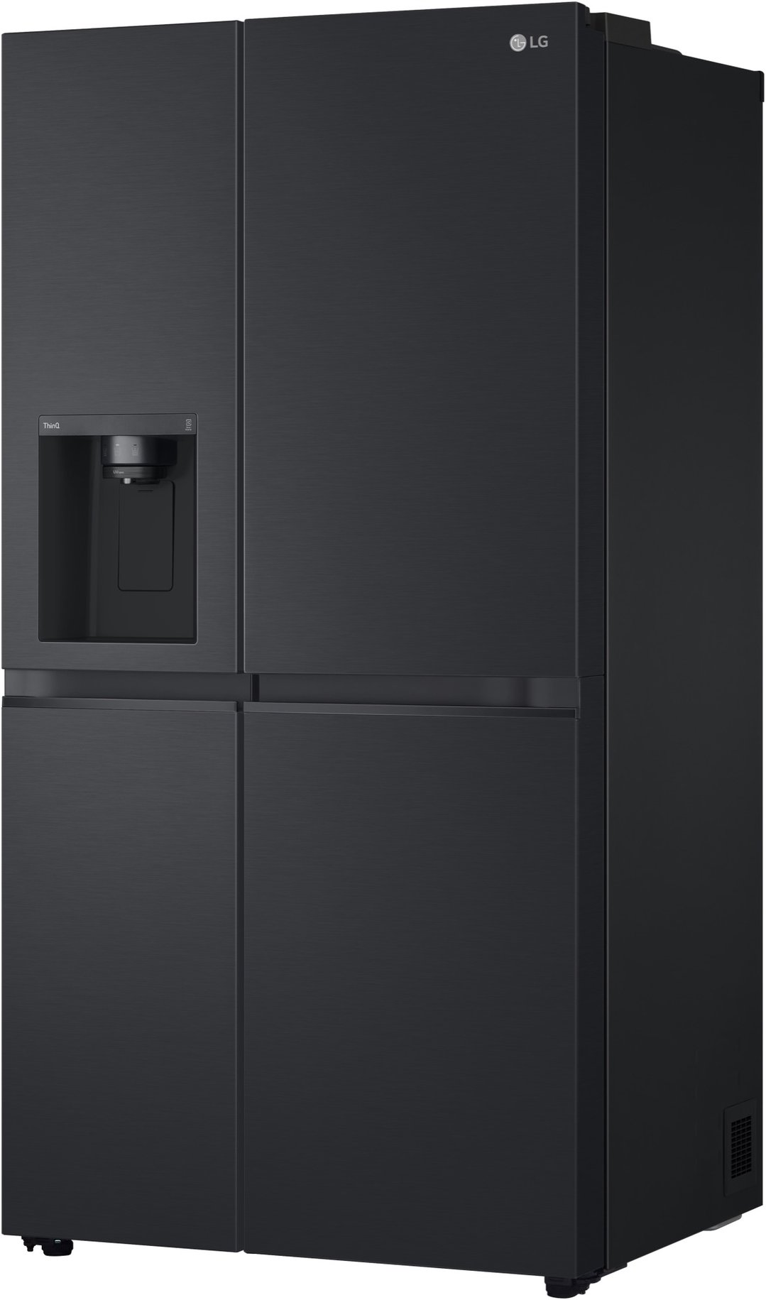 LG 635L Side by Side Fridge in Matte Black Finish GS-L600MBL