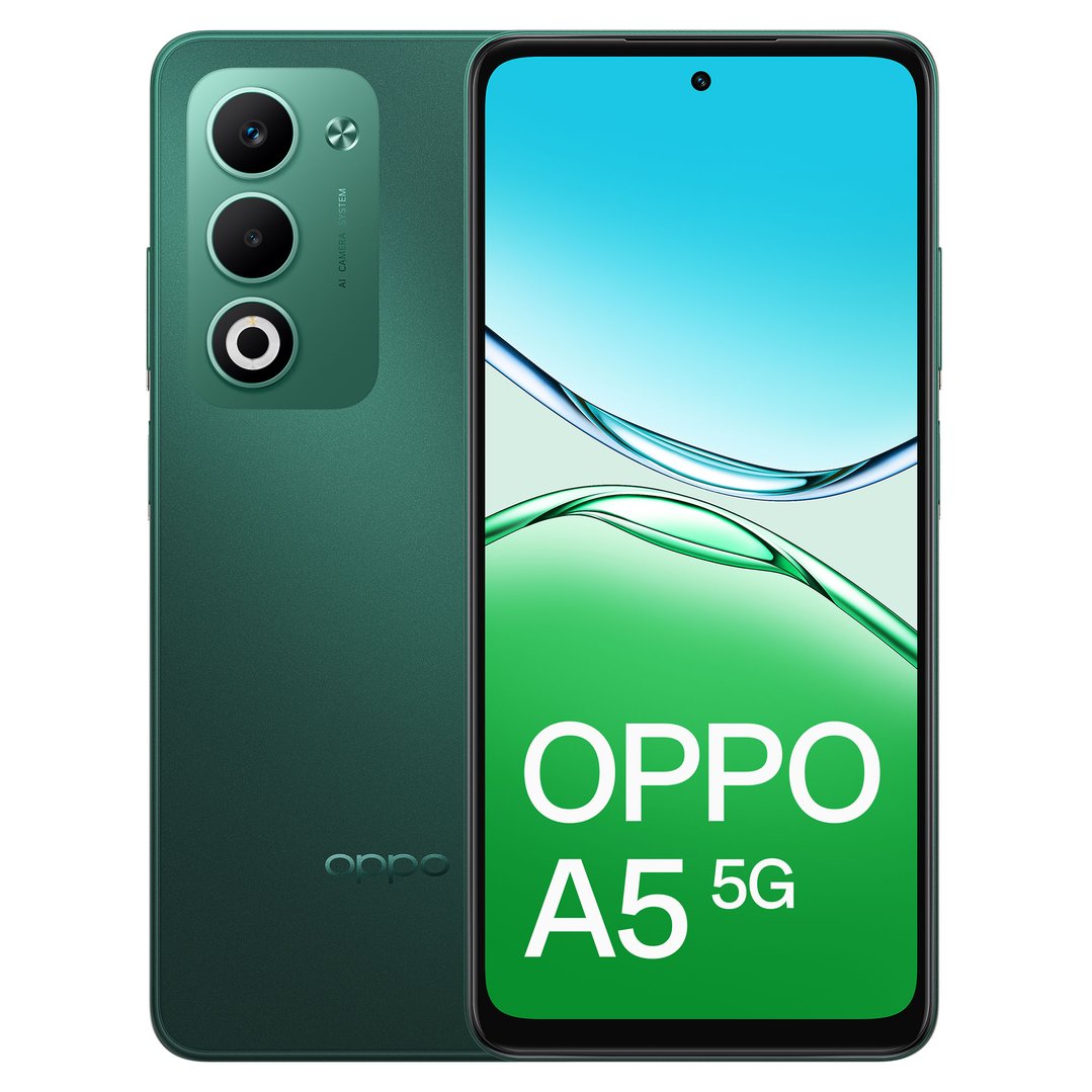 OPPO A5 5G Aurora Green CPH2735AURORAGREEN - Bing Lee