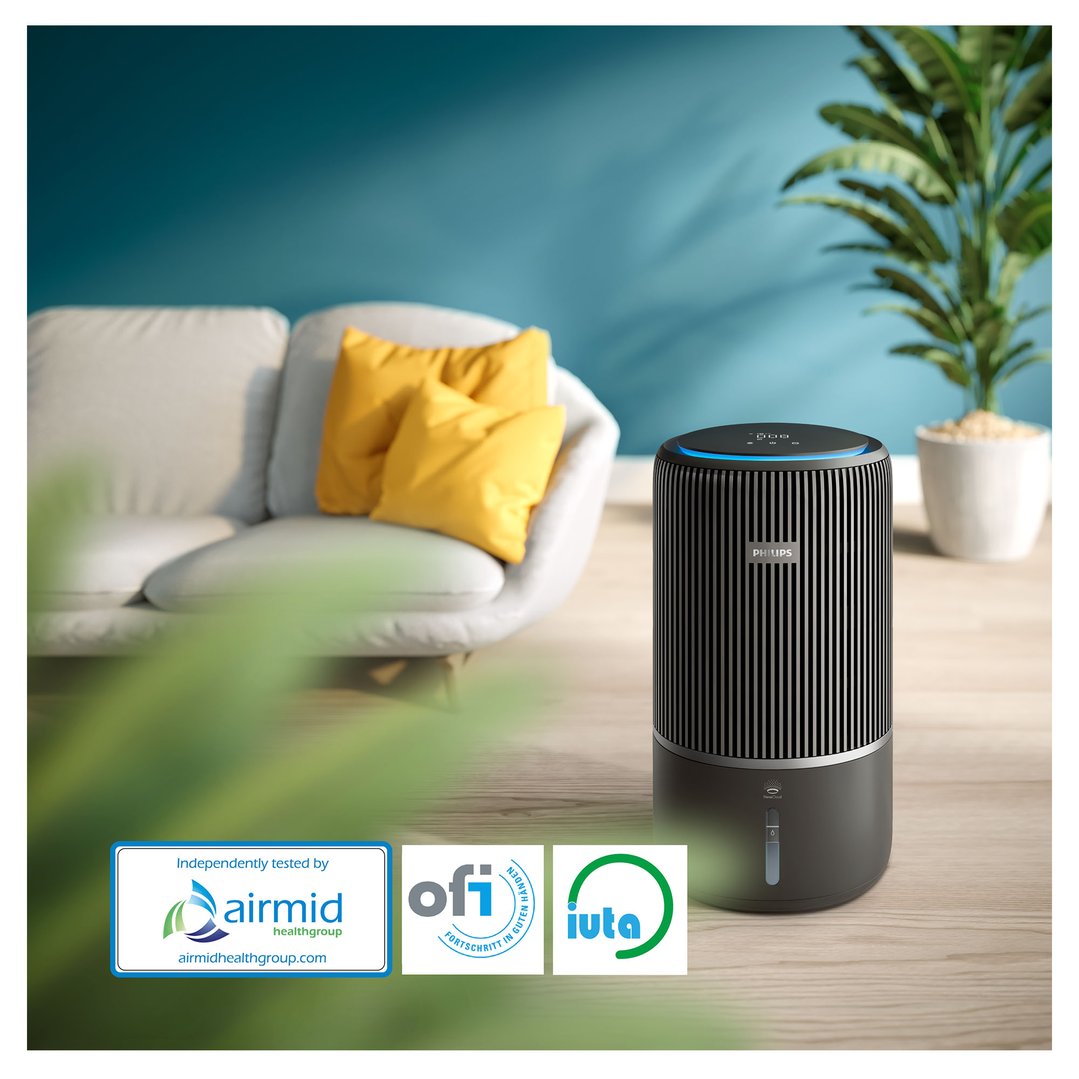 Philips PureProtect Water 3400 Series Smart 2-in-1 Air Purifier and Humidifier AC3421/13