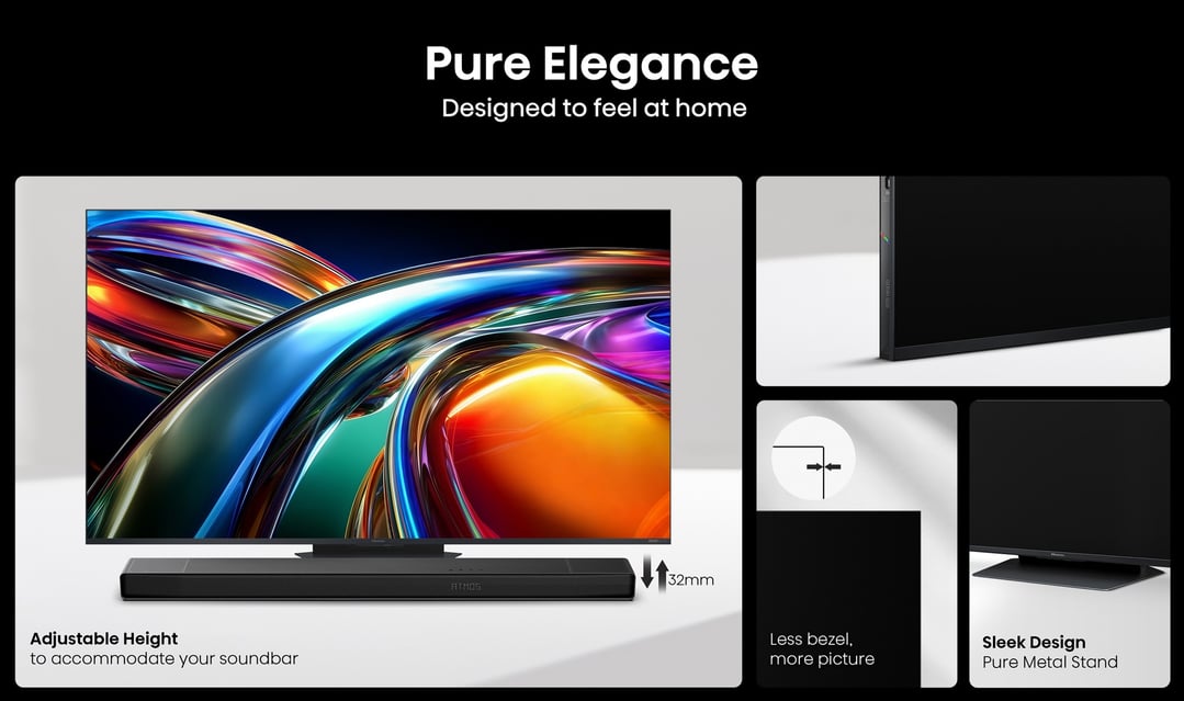 Hisense 85" RGB MiniLED UR9S 180Hz 4K Smart AI TV (2026) 85UR9SAU