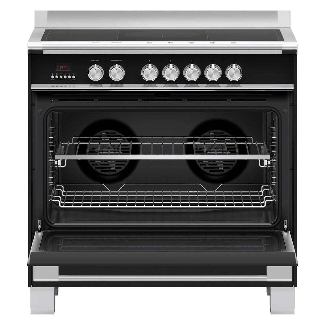Fisher & Paykel 90cm Series 7 Classic 5 Zone Induction Cooker, 2 SmartZones OR90SCI4B1