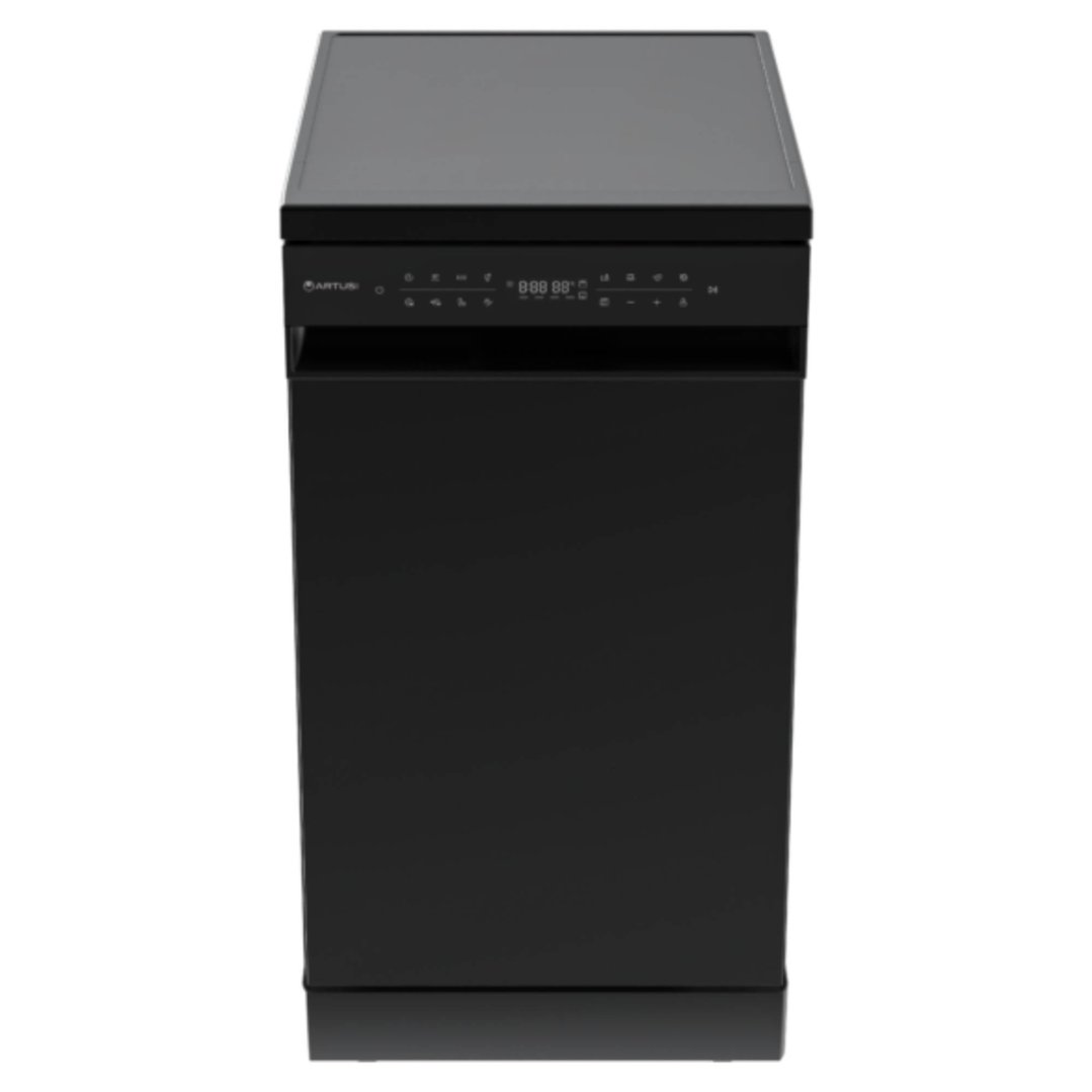 Artusi 10 Place 45cm Freestanding Dishwasher - Black ADW4509B