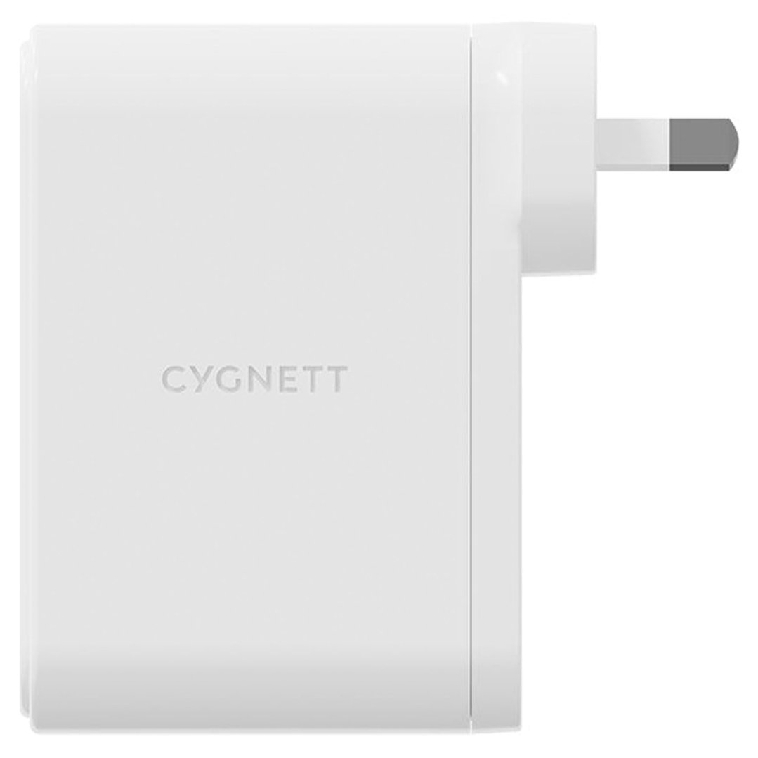 Cygnett PowerMaxx 100W Multiport GaN Wall Charger. CY4373PDWCH