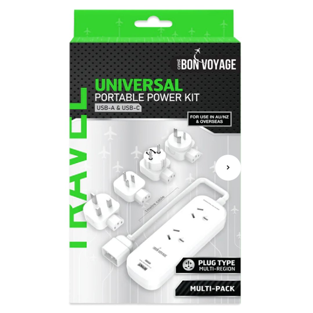 Bon Voyage UNIVERSAL Portable Power Kit PWW14036