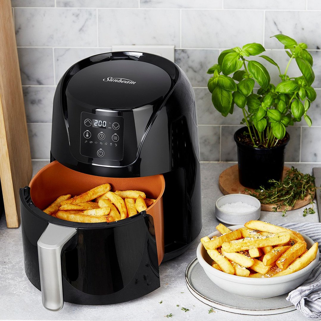 Sunbeam Digital Copper Infused DuraCeramic ™ Air Fryer AFP4100BK Buy