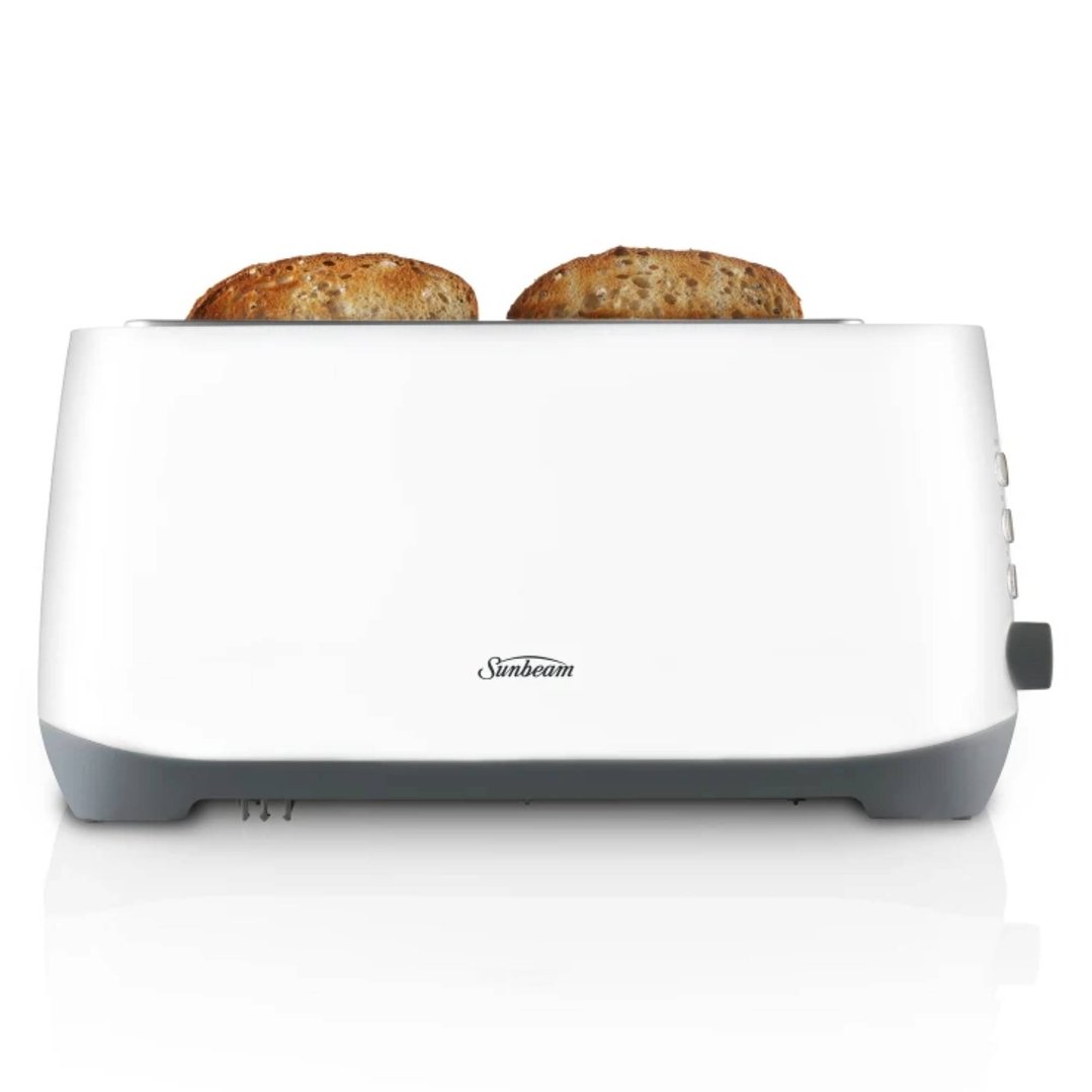 Sunbeam Rise Up 4 Slice Toaster White TAP0003WH