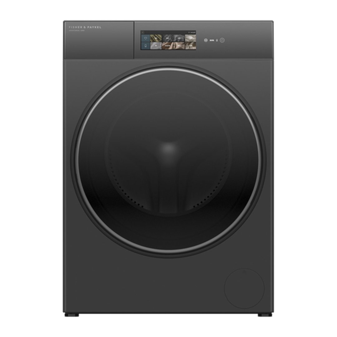 Fisher & Paykel 12kg Series 11, Minimal Front Loader Washer, Mod Dose, Grey Glass WH1260YZB5