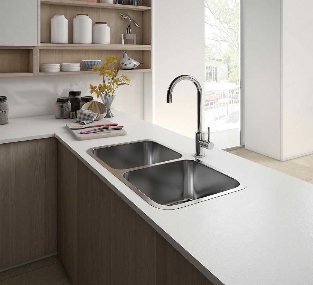 Franke Bell BCX 220-38/38 Double Bowl Sink Stainless Steel BCX220-38/38