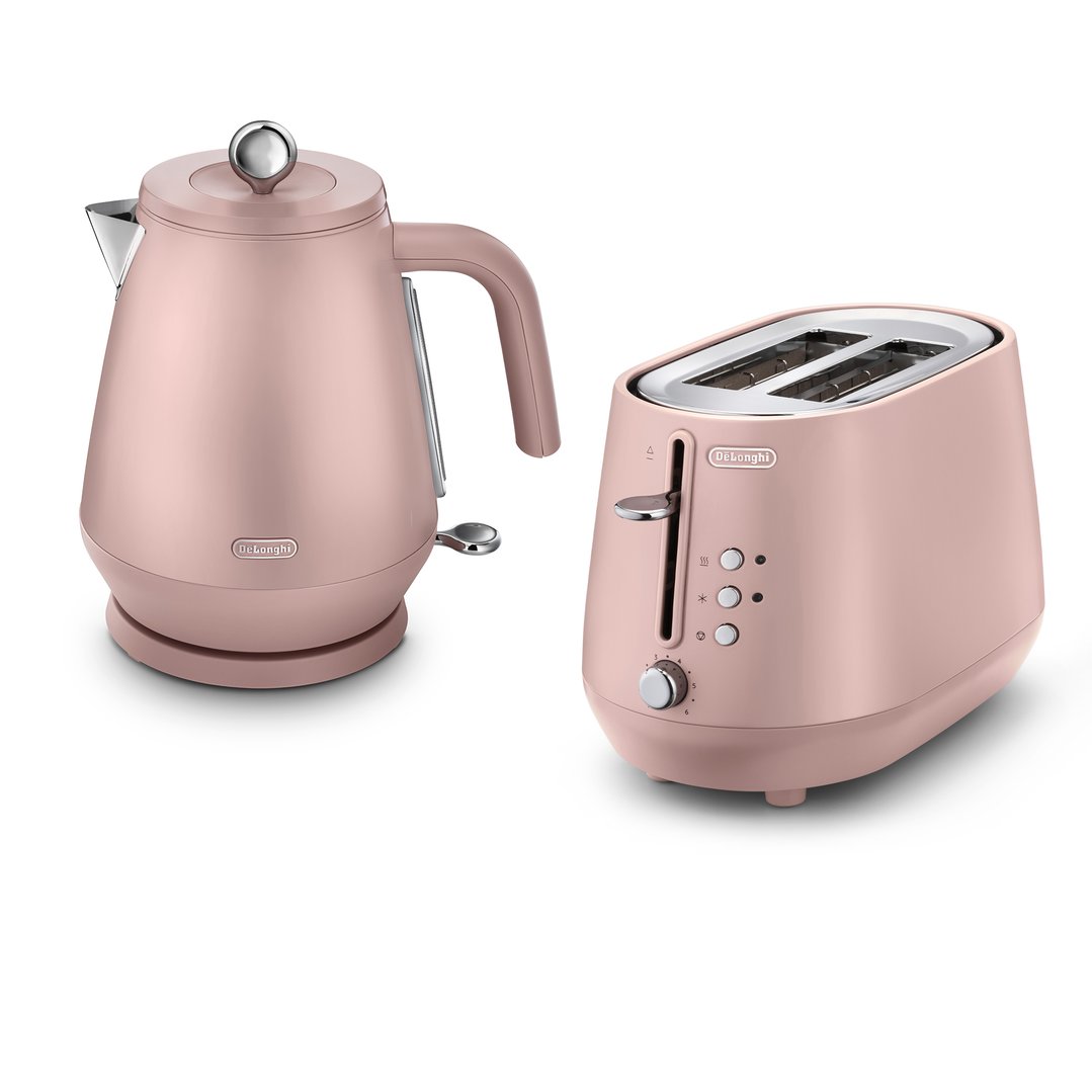 Delonghi Eclettica Breakfast Pack Pink CTY2003KBY2001PKE