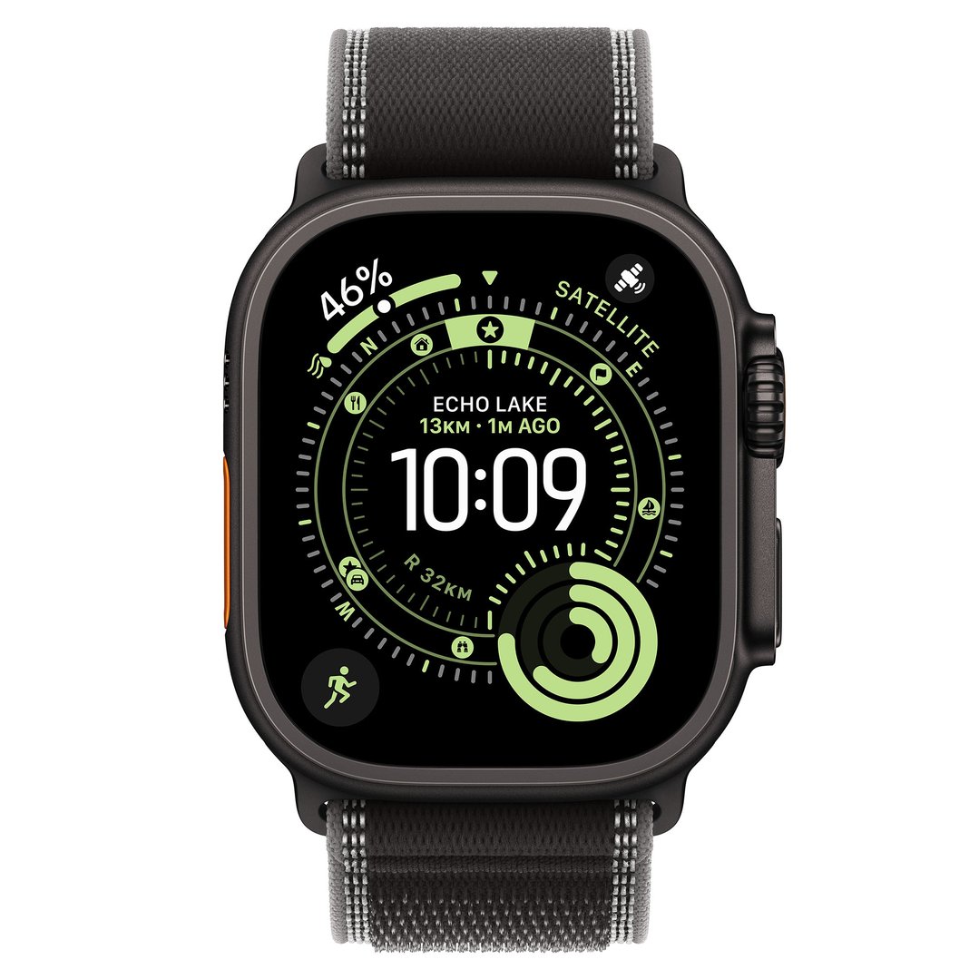 Apple Watch Ultra 3 49mm Black Titanium Case GPS + Cellular Trail Loop (Small/Medium) MF1D4X/A