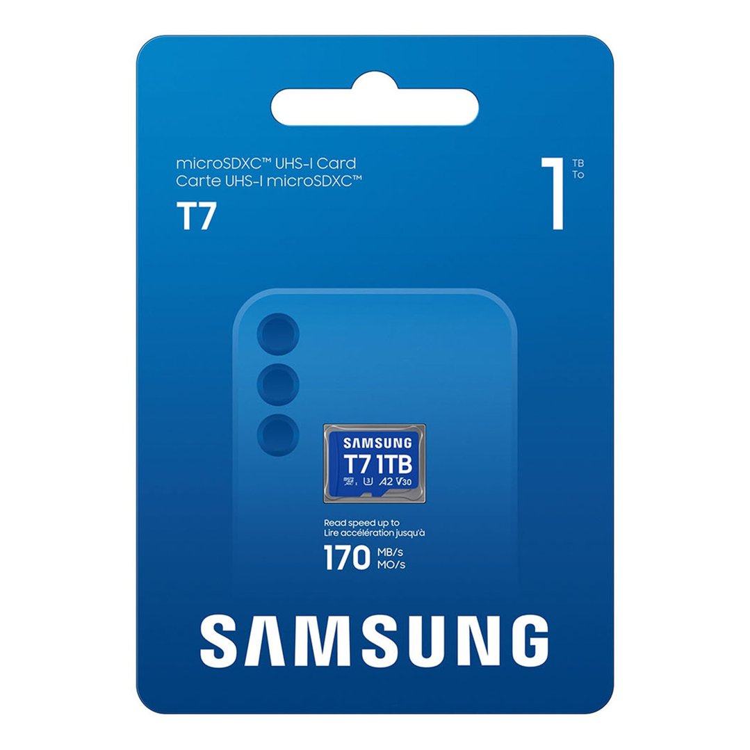Samsung T7 microSD Card microSDXC™ UHS-I 1TB MB-MB1T0T/WW