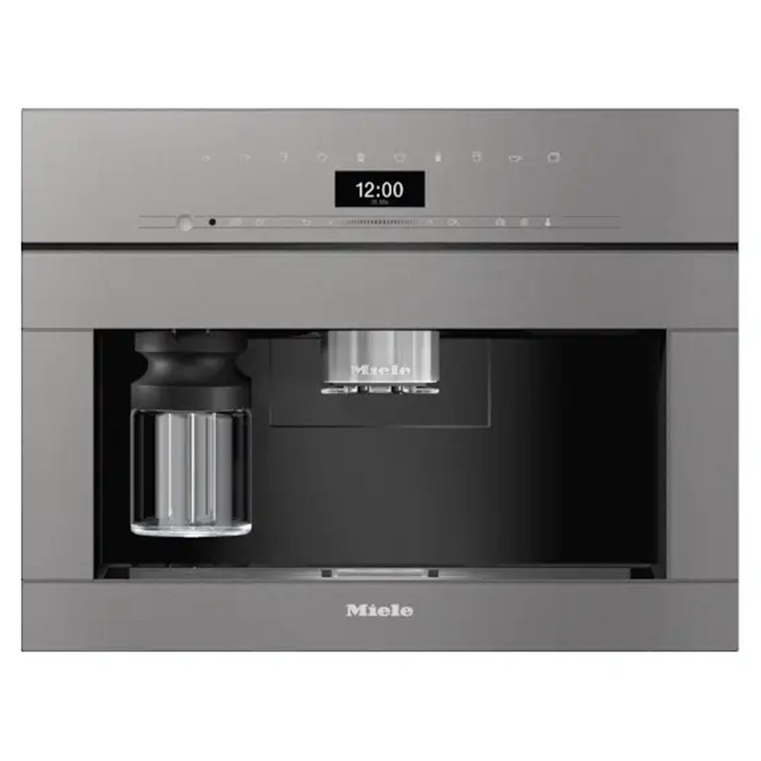 Miele 45cm Built-In Coffee Machine with 2 Bean Containers Graphite Grey CVA7440GRGR
