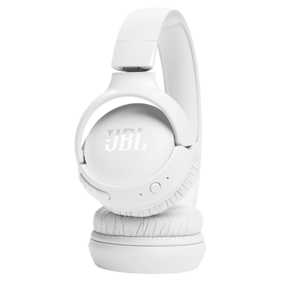 JBL Tune 520BT  Wireless on-ear headphones, White JBLT520BTWHT
