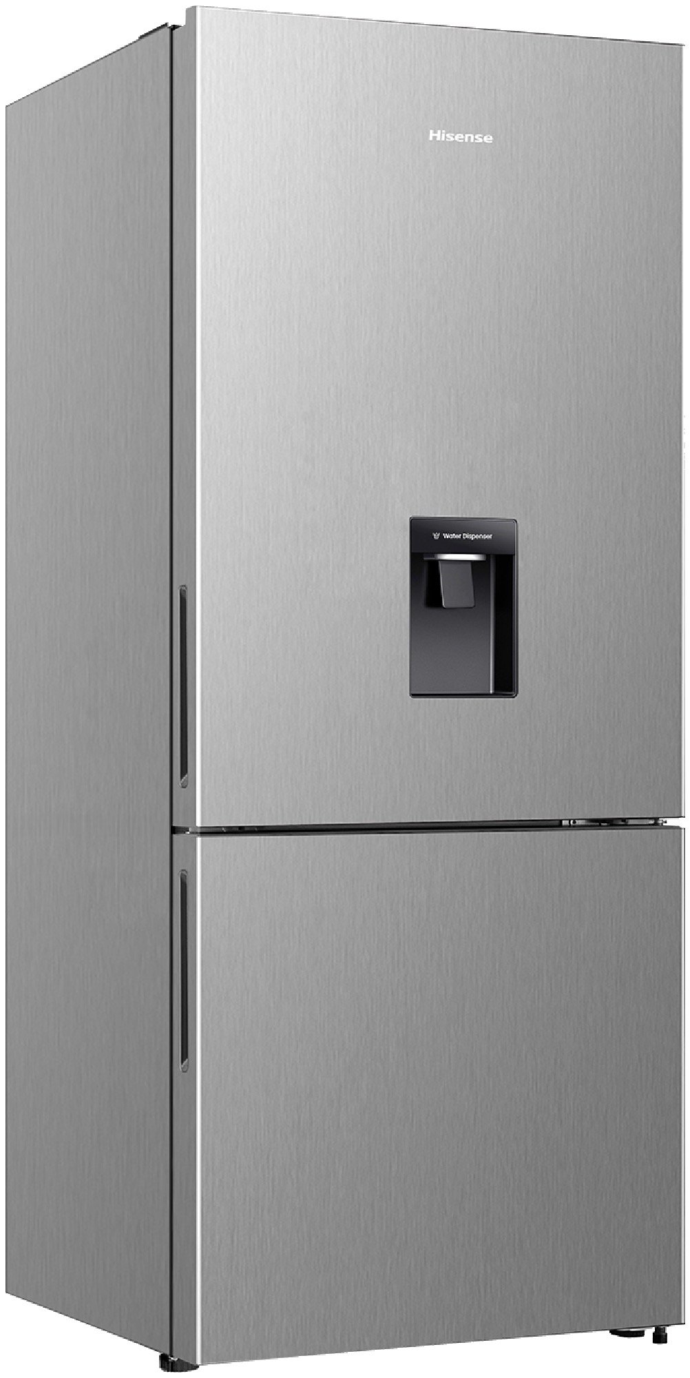 Hisense 415L Bottom Mount Fridge with Water Dispenser - Silver HRBM419SW