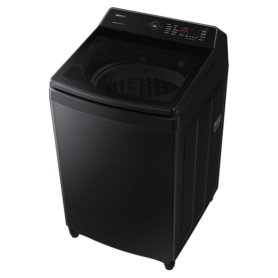 Samsung 9kg Top Load Washer - Black WA90CG6745BV