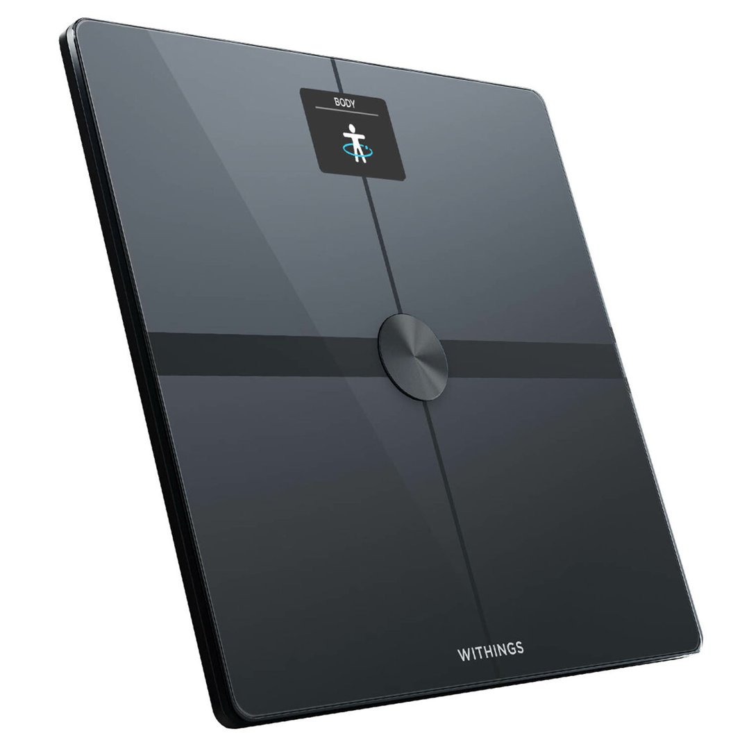 Withings Body - Wi-Fi Smart Scale Tracks BMI, Digital Weight Bathroom Scale, App Sync Via